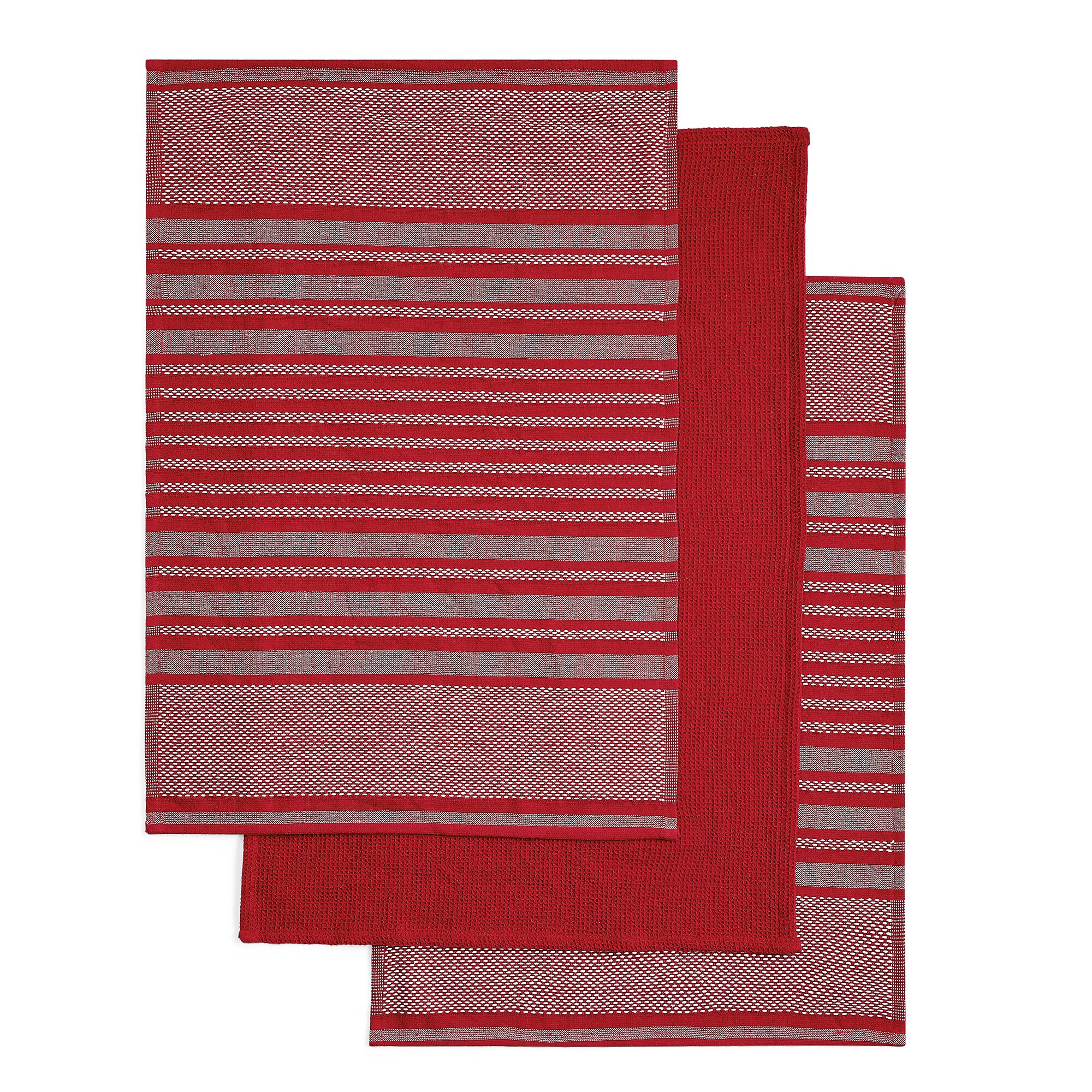 Homewear Hunter Stripe 3-pc. Kitchen Towel Set