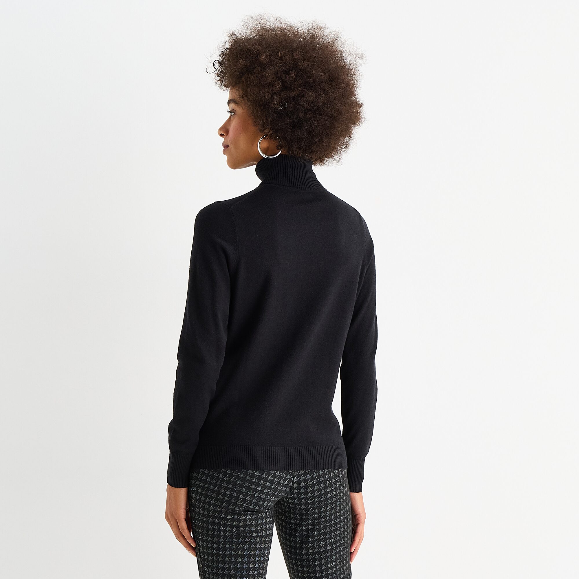 Worthington Womens Turtleneck Long Sleeve Pullover Sweater