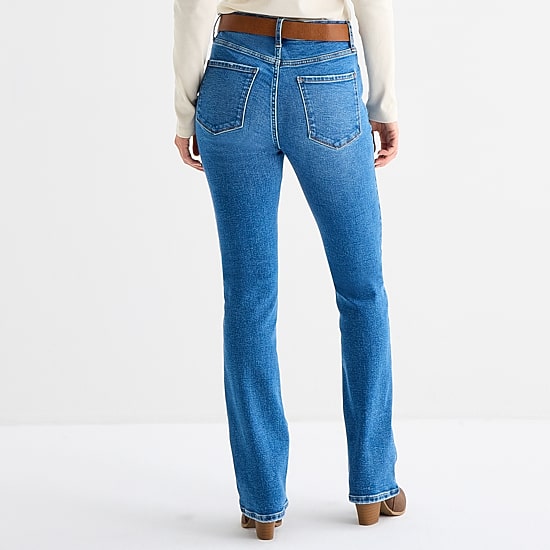 a.n.a Womens High Rise Bootcut Jean