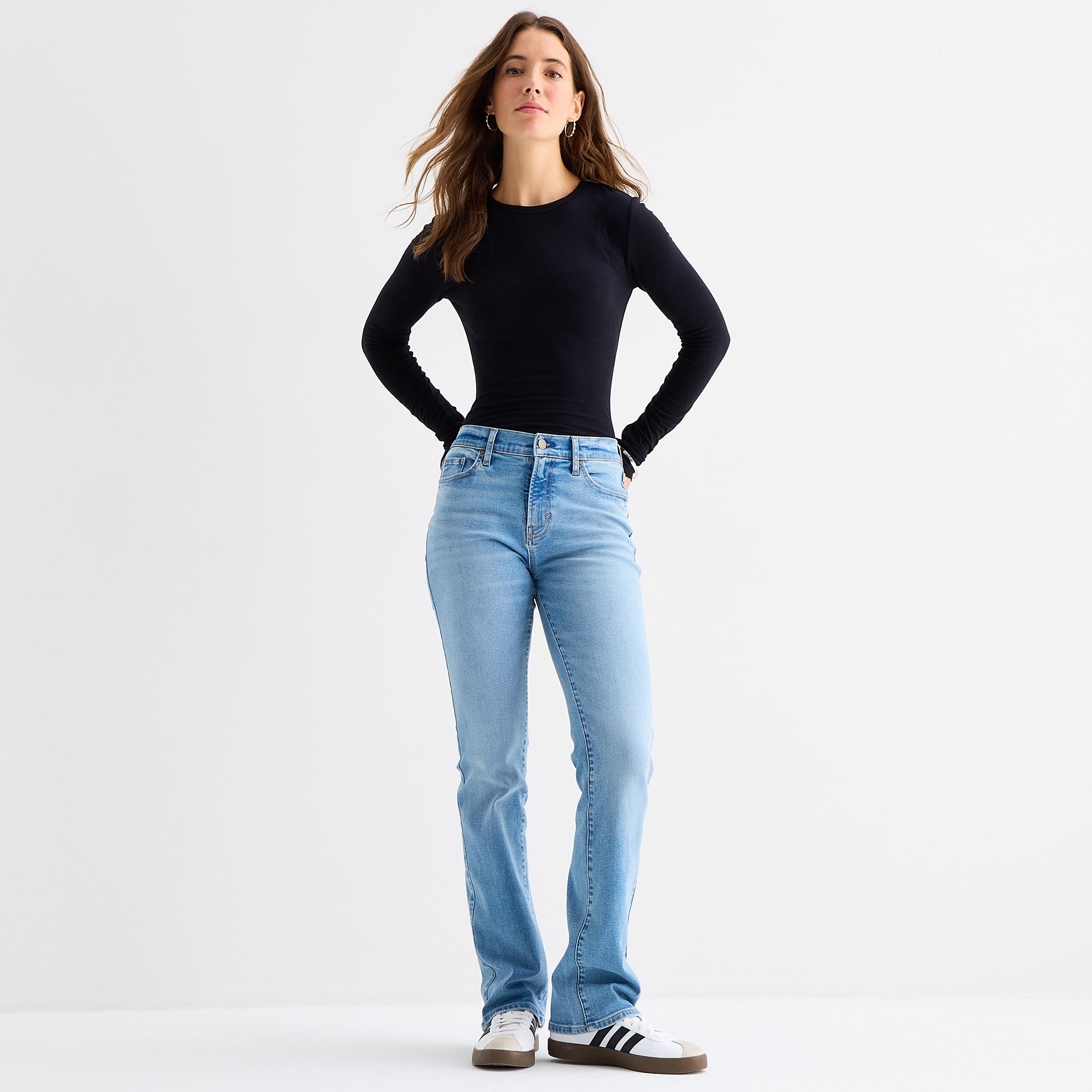 A.N.A Womens High Rise Bootcut Jean