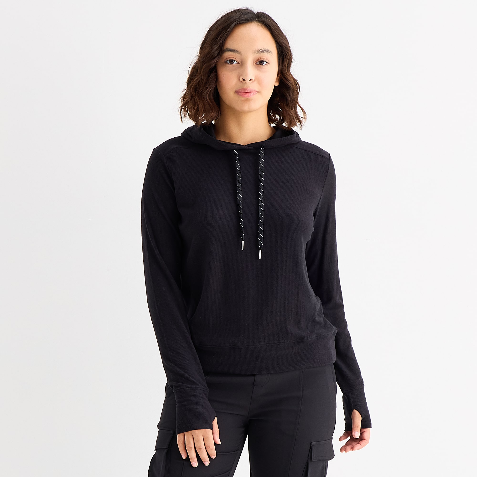 Stylus Womens Long Sleeve Hoodie