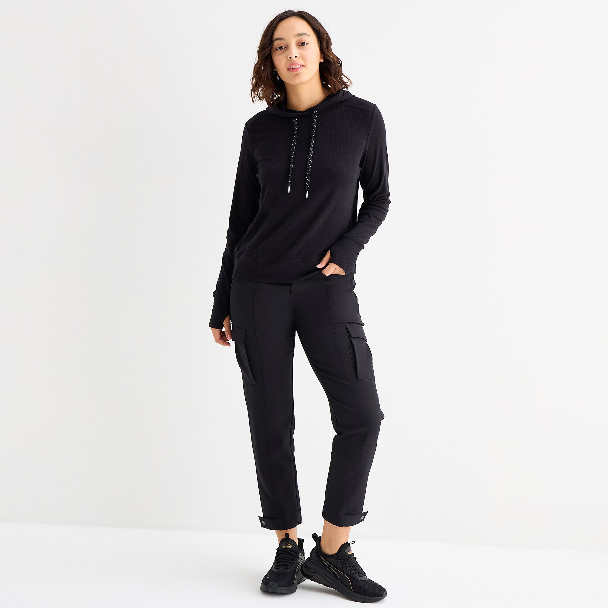 Stylus Womens Long Sleeve Hoodie