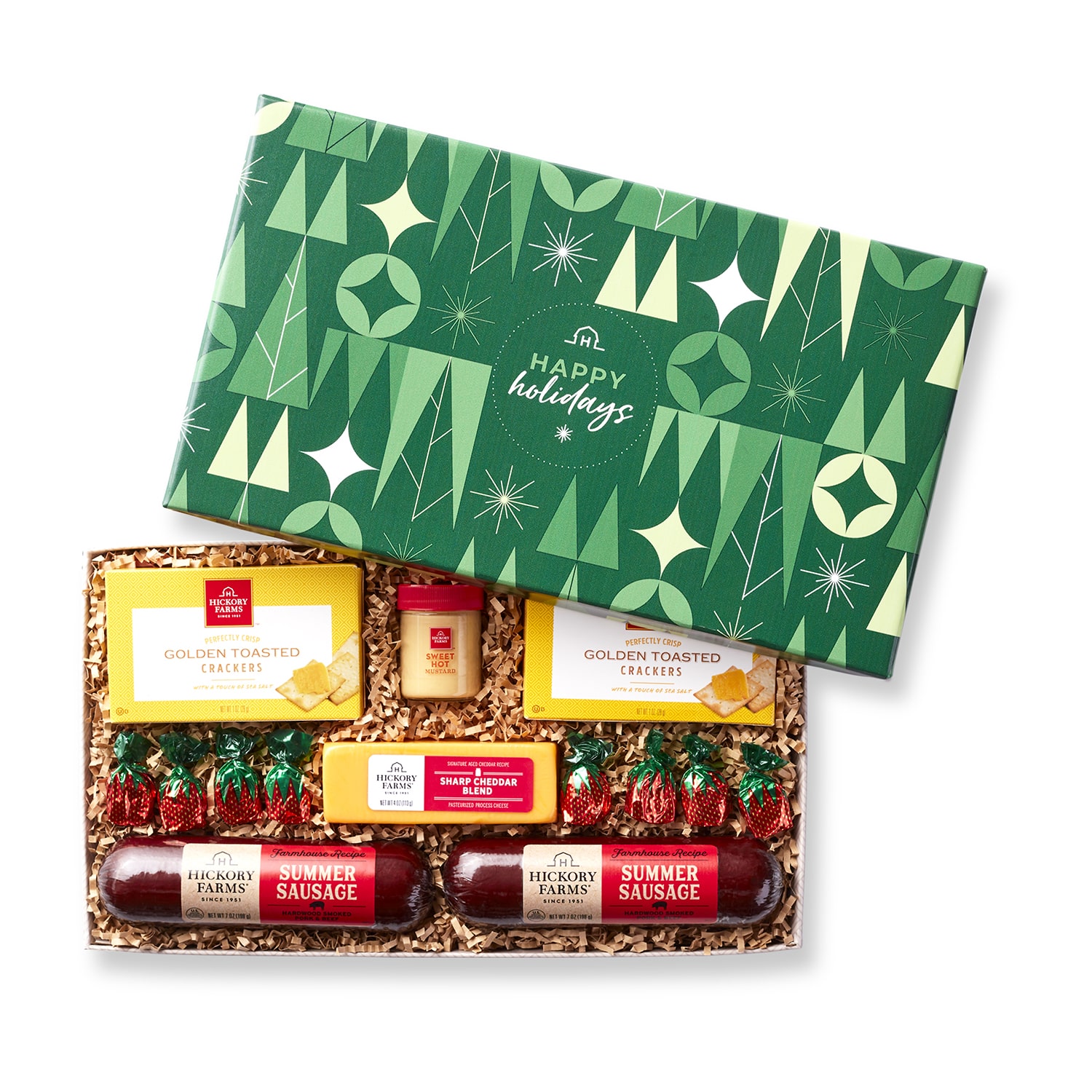 Hickory Farms Holiday Savory Farmhouse Gift Box Set