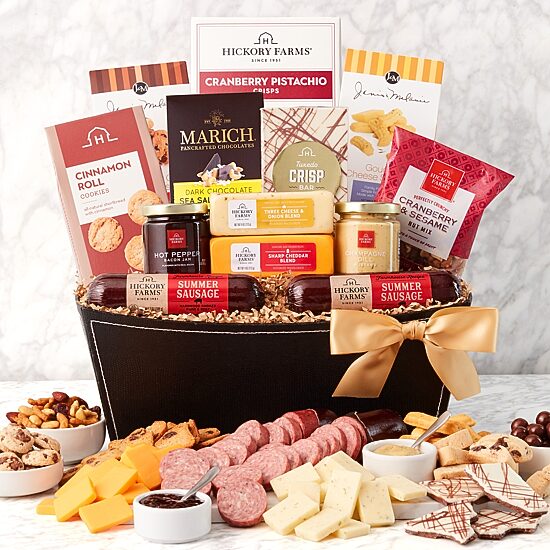 Hickory Farms Ultimate Party Snacks Gift Basket Set