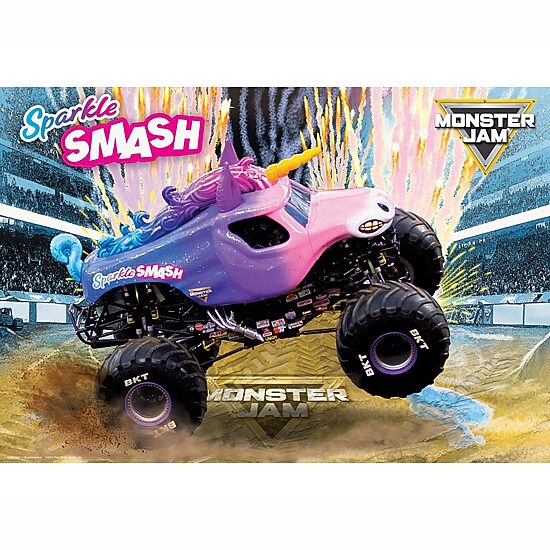 Eurographics Inc Monster Jam 1000 Piece Puzzle 101-pc. Puzzle