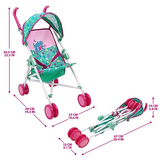 Baby Alive Doll Stroller Baby Play