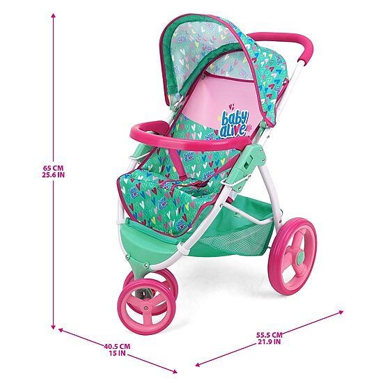 Baby Alive Doll Jogging Stroller Baby Play