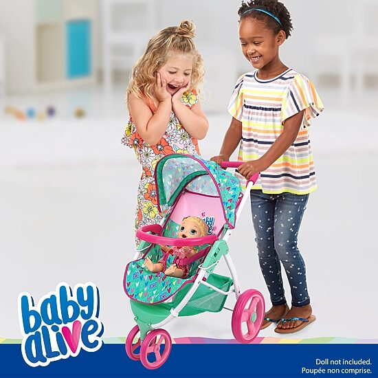 Baby Alive Doll Jogging Stroller Baby Play