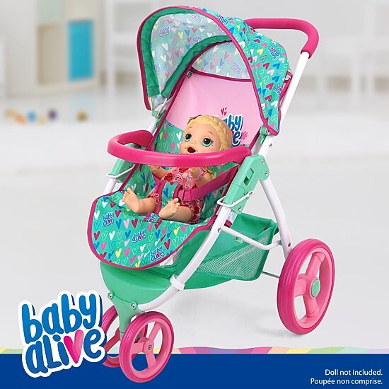 Baby Alive Doll Jogging Stroller Baby Play