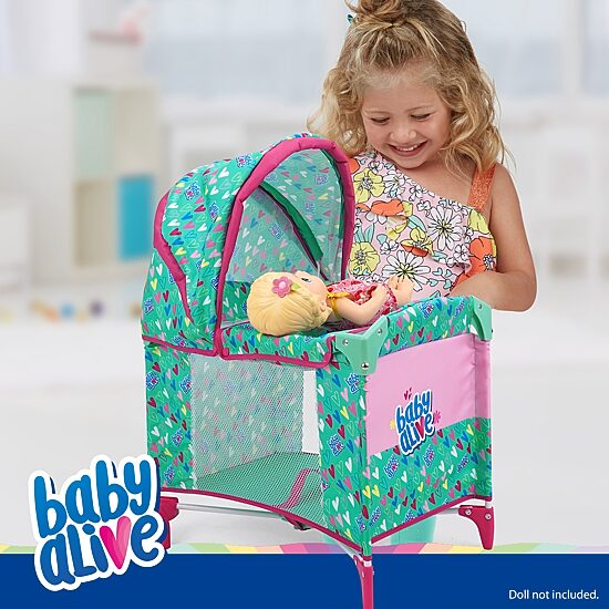 Baby Alive Deluxe Doll Play Yard Baby Play