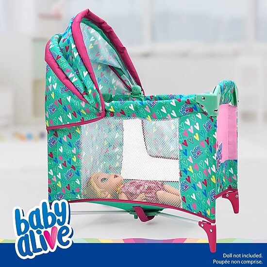 Baby Alive Deluxe Doll Play Yard Baby Play