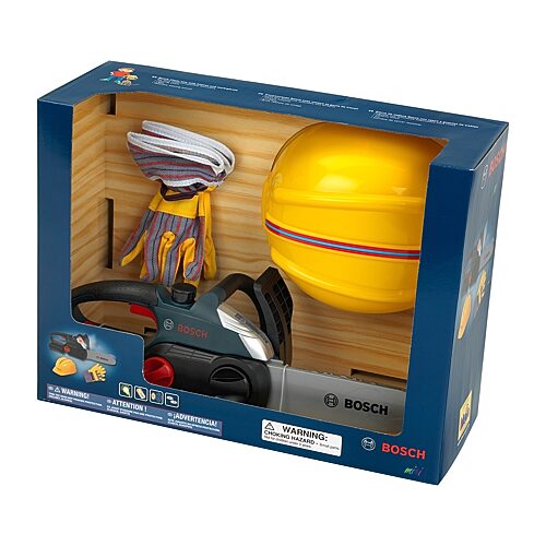 Bosch Chainsaw Set 4-pc. Toy Tool, One Size, Multiple Colors