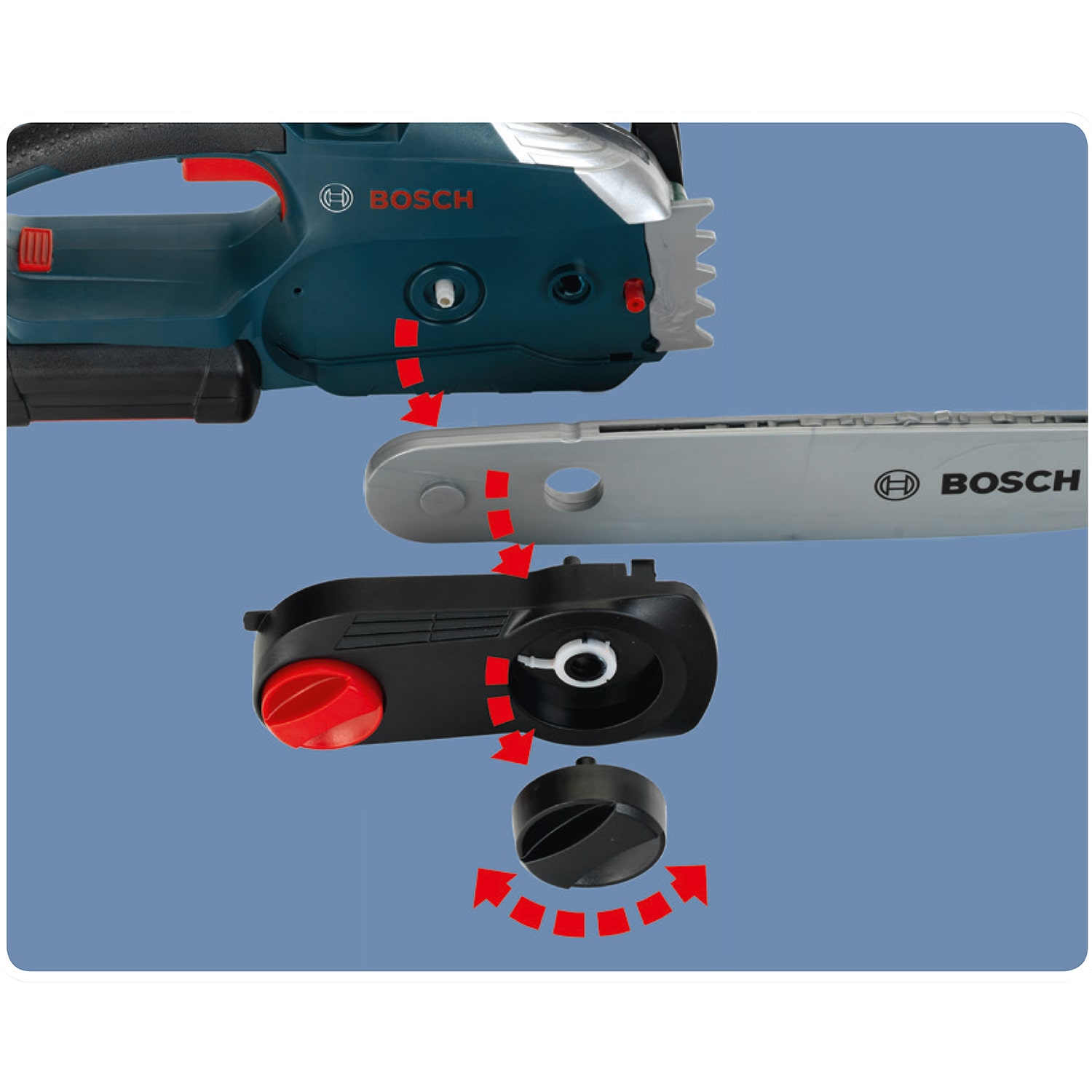 Bosch Chainsaw Set 4-pc. Toy Tool