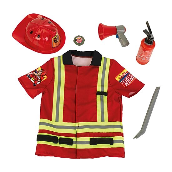 Klein Firefighter Costume Unisex Dress Up Costume