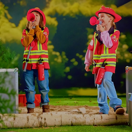 Klein Firefighter Costume Unisex Dress Up Costume