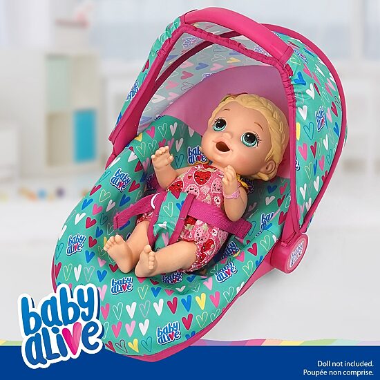 Baby Alive Deluxe Doll Car Seat Baby Play