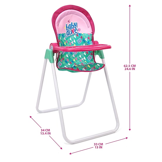 Baby Alive Doll Highchair Set Baby Play