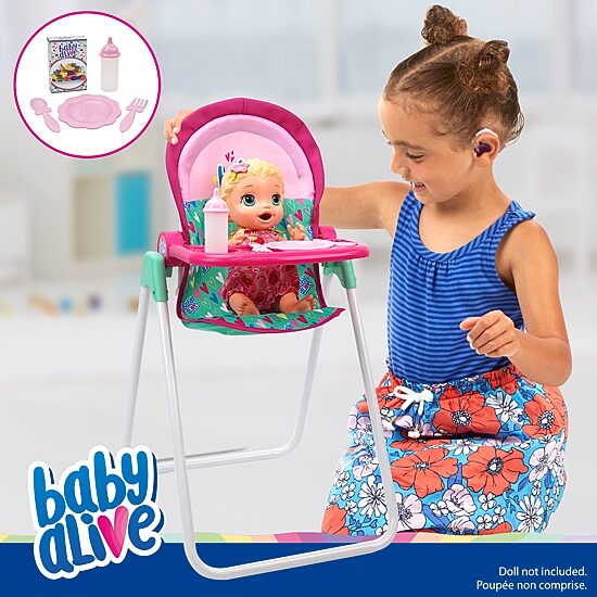 Baby Alive Doll Highchair Set Baby Play