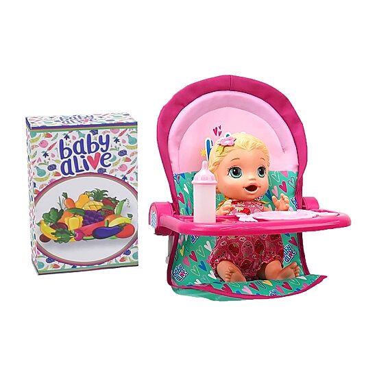 Baby Alive Doll Highchair Set Baby Play