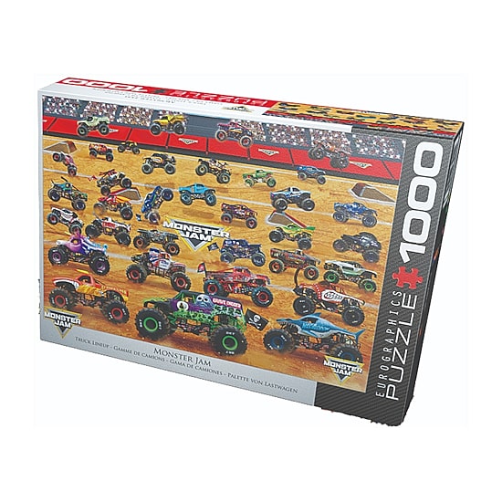 Eurographics Inc Monster Jam 1000 Piece Puzzle 1000-pc. Puzzle