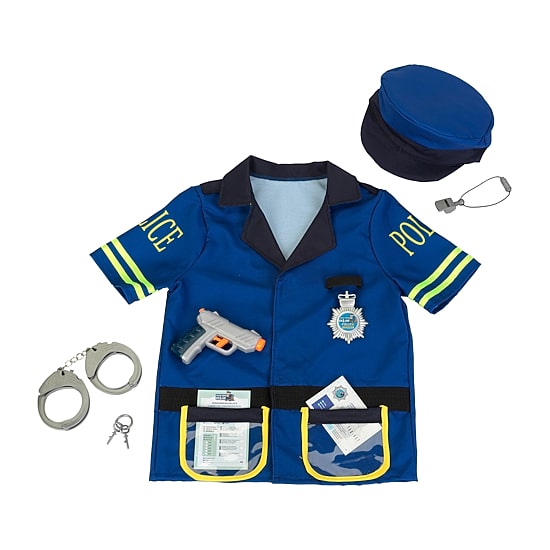Klein Police Costume Unisex Dress Up Costume