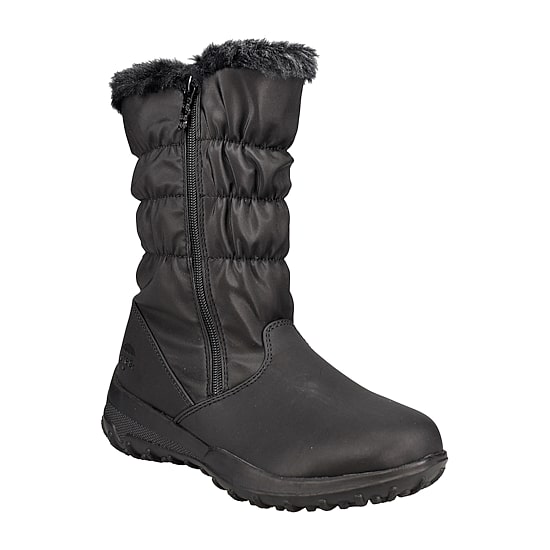 Totes Womens Hailey Waterproof Insulated Flat Heel Winter Boots
