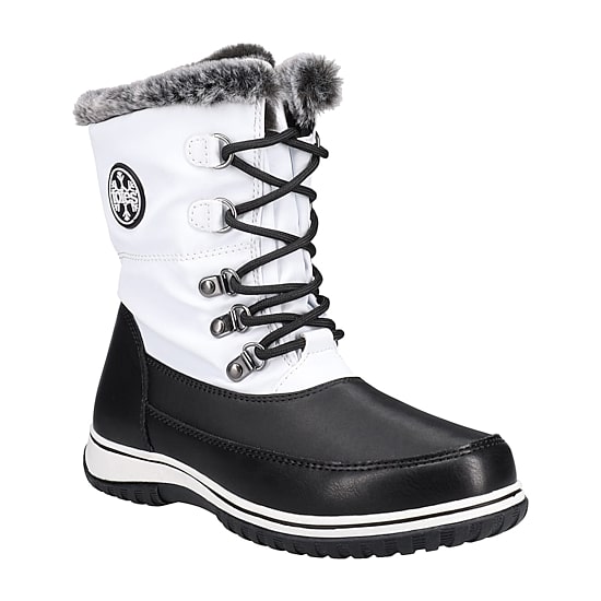 Totes Womens Avery Waterproof Insulated Flat Heel Winter Boots