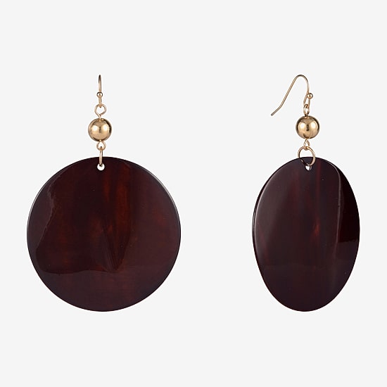 Mixit Gold Tone Womens Drop Earrings
