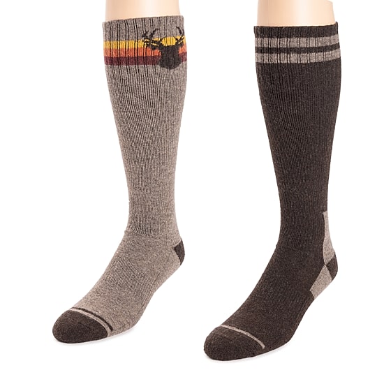 Muk Luks Compression Mens Crew Socks
