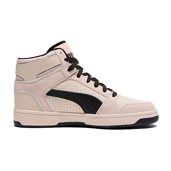 PUMA Rebound Layup Suede Piping Mens Basketball Shoes