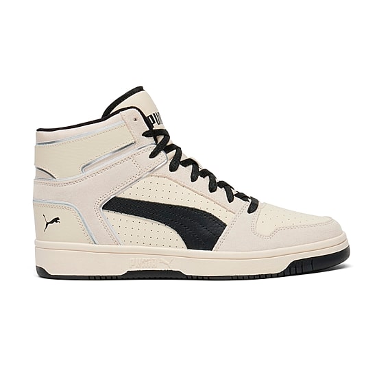 PUMA Rebound Layup Suede Piping Mens Basketball Shoes
