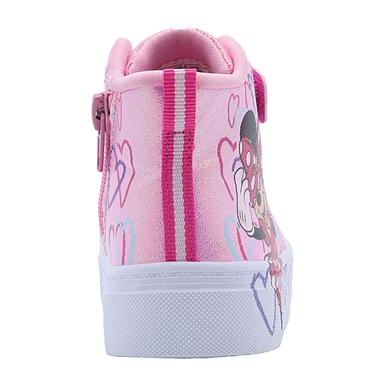 Disney Minnie High Top Toddler Girls Minnie Mouse Sneakers