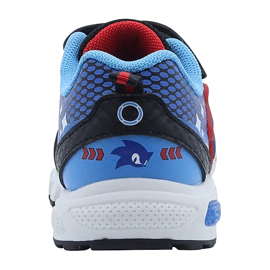 Sega Sonic Boys Sonic the Hedgehog Round Closed Toe Slip-On Shoe