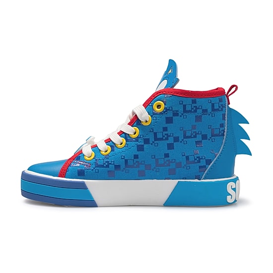 Ground Up Sonic High Top Little & Big Kid Boys Sonic the Hedgehog Sneakers