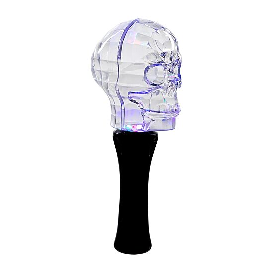 9'' LED Transparent Multi-Function Halloween Skull Light