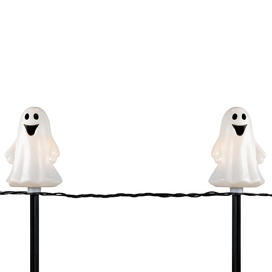 Northlight 3.75ft Ghost Shaped 5-pc. Pathway Light