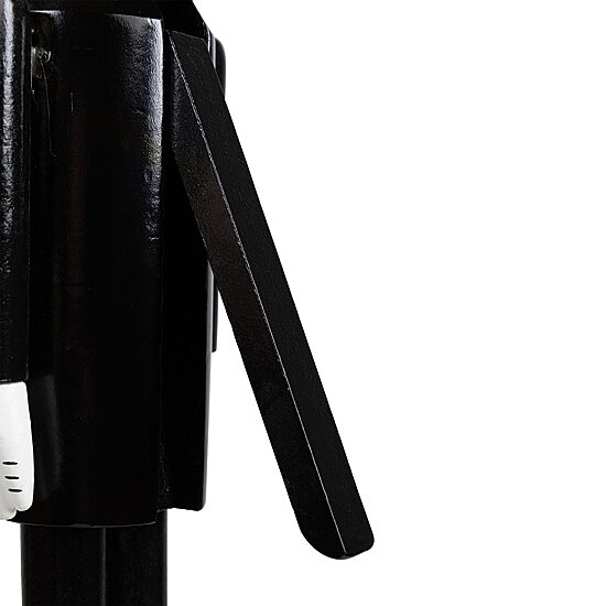 Northlight 14in Black And White Skeleton Wood Nutcracker