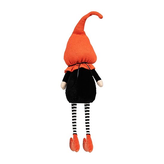 Northlight 22in Orange And Black Gnome