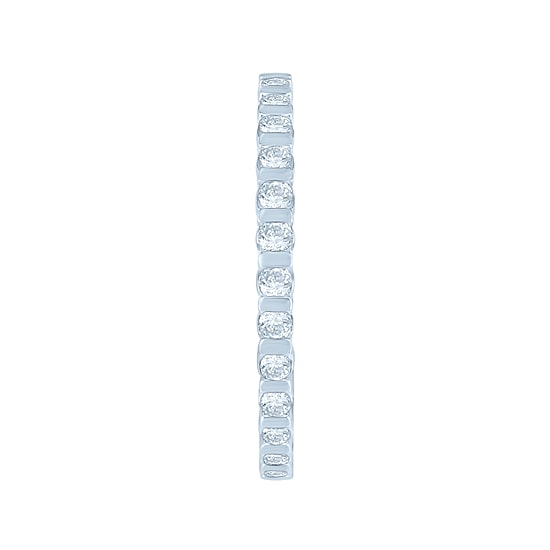 1/2 CT.T.W. Natural Diamond 14K Yellow Gold Eternity Band