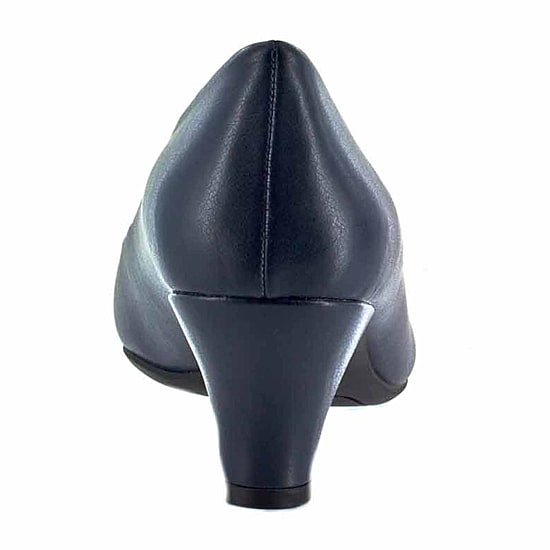 Easy Street Fabulous Womens Round Cone Heel Pumps