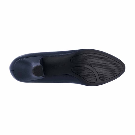 Easy Street Fabulous Womens Round Cone Heel Pumps