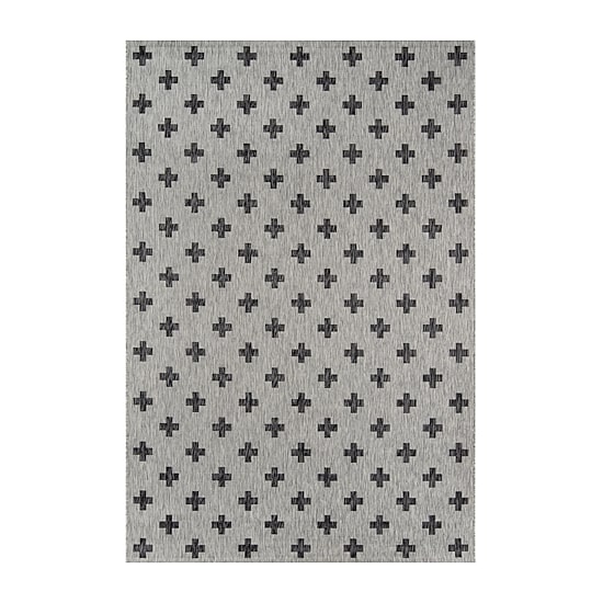 Novogratz Villa Umbria Geometric Indoor Outdoor Rectangular Accent Rug