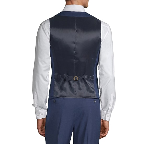 J. Ferrar Mens Big and Tall Classic Fit Suit Vest