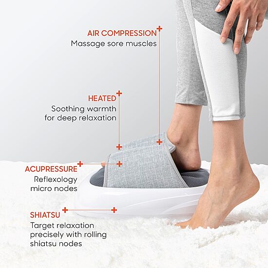 Sharper Image Acupoint Foot Multipoint Acupressure Massager