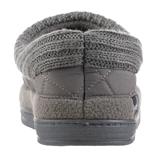 Isotoner Mens Memory Foam Bootie Slippers