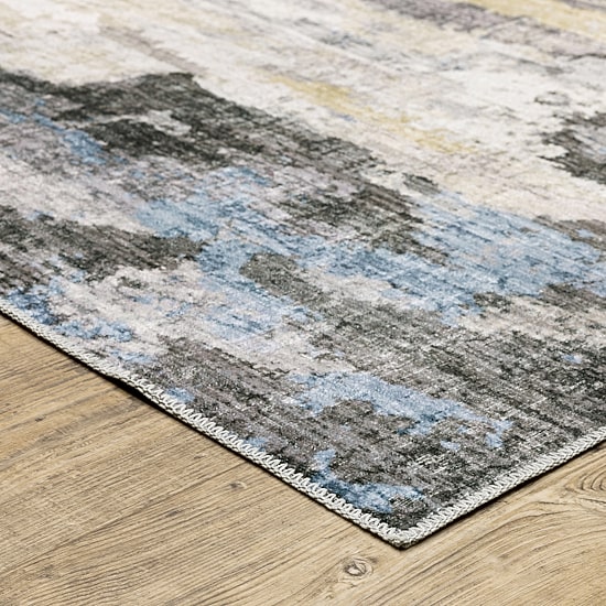 Covington Home Mirabelle Dappled Abstract Washable Indoor Rectangular Area Rug