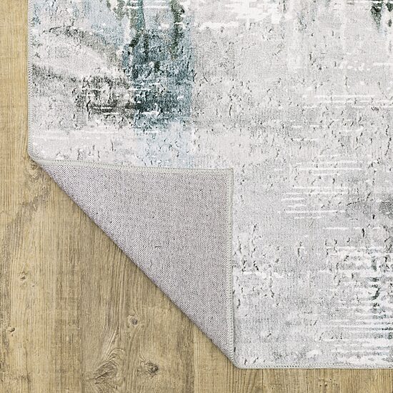 Covington Home Mirabelle Distressed Abstract Washable 2'X8' Indoor Rectangular Runner