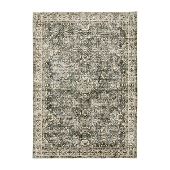 Covington Home Mirabelle Faded Oriental Washable Indoor Rectangular Area Rug