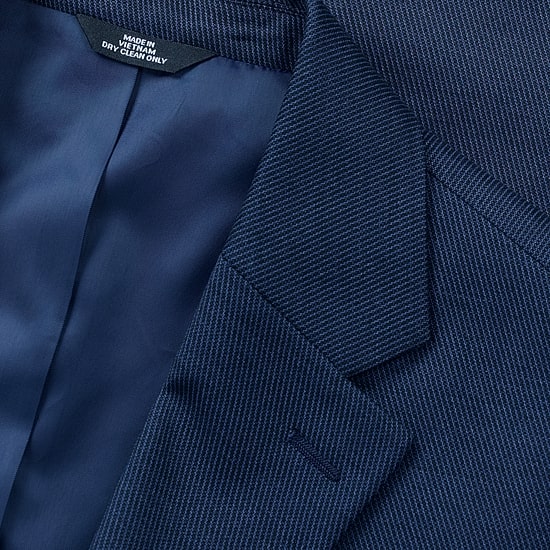 Haggar JMH Tailored Prominent Twill Mens Stretch Fabric Modern Fit Suit Jacket
