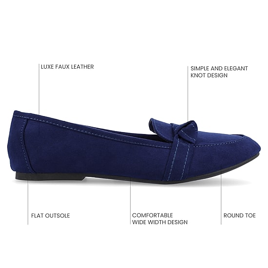 Journee Collection Womens Marci Slip-on Round Toe Loafers